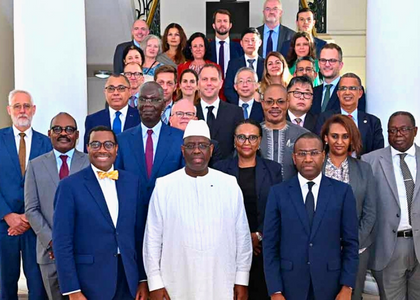 Two of our Laureates -President Macky Sall and Dr. Akinwumi Adesina- Meet in Dakar to call for Su... 썸네일